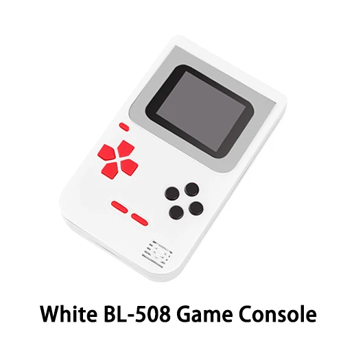 Мини портативные игровые консоли встроенный 268 игр классический ретро Портативный детей Ностальгический Игра NES 2 дюймов Цвет Экран - Цвет: White