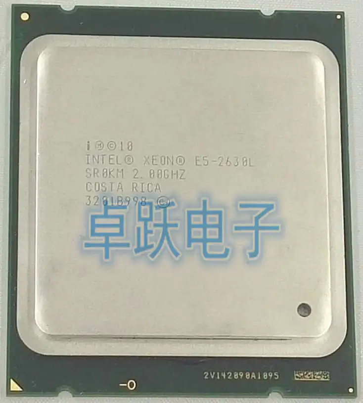 Intel Ксеон E5-2630L e5 2630L 2,0 ГГц LGA2011 разъем 6 ЦП Intel процессора сервера E5 2630L Процессор