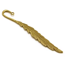 2 шт Уникальный Ретро подарок перо изысканный кулон сплав страница маркер Офис школа Закладка