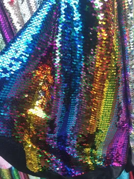 

Nice lookingJolin-81715 Fashion sequins Embroidery Tulle Fabric French Tulle Lace Fabric