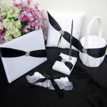 

Shimmering Twilight Wedding Collection Set in Satin (Set of 5 )