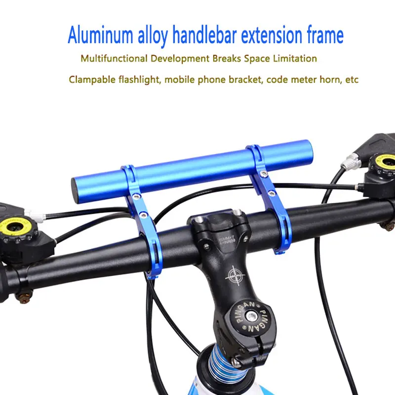 

Bicycle Multifunctional Frame Dual-rod Aluminum Alloy Bracket Water Bottle Lamp Flashlight Bracket Clamp Bike accessories