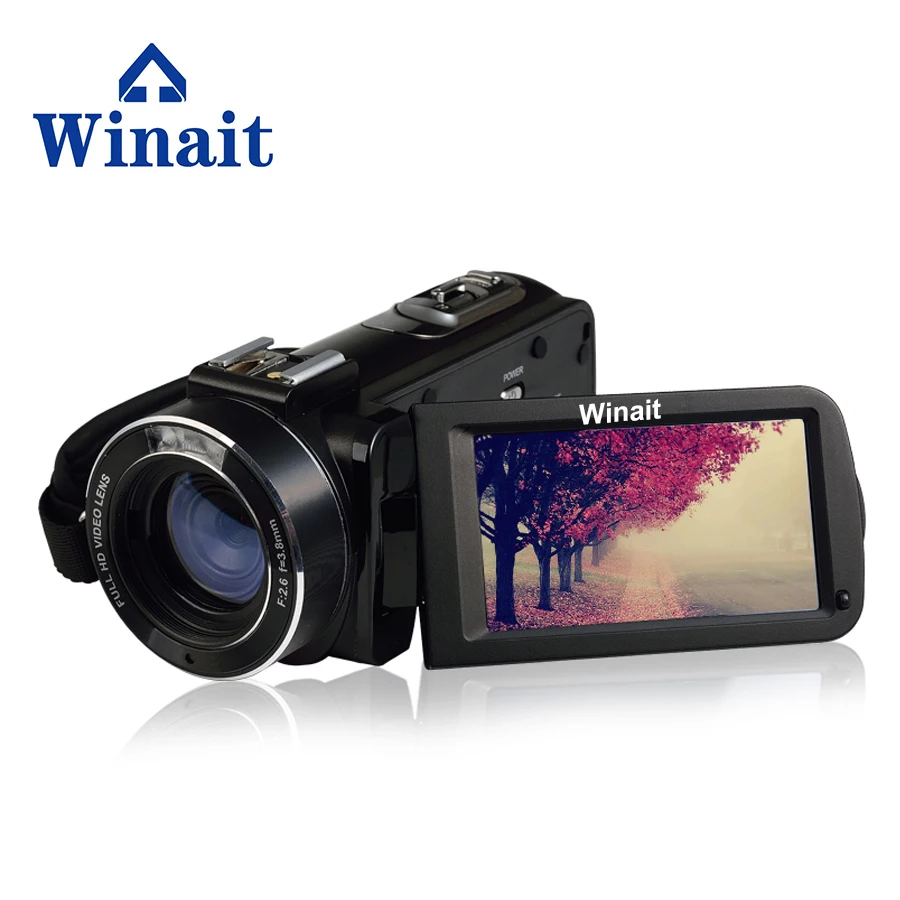 Winait высокого качества hdv-z20 Цифровая видеокамера 1080 P 16X цифровой зум камеры