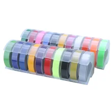 CIDY 2pcs 9MM 6MM 12MM Dymo 3D Plastic Embossing Tape for Embossing Label Maker PVC LABEL DYMO M1011 1610 1595 1540 Motex E101 цена CIDY 2pcs 9MM 6MM 12MM Dymo 3D Plastic Embossing Tape for Embossing Label Maker PVC LABEL DYMO M1011 1610 1595 1540 Motex E101 цены онлайн