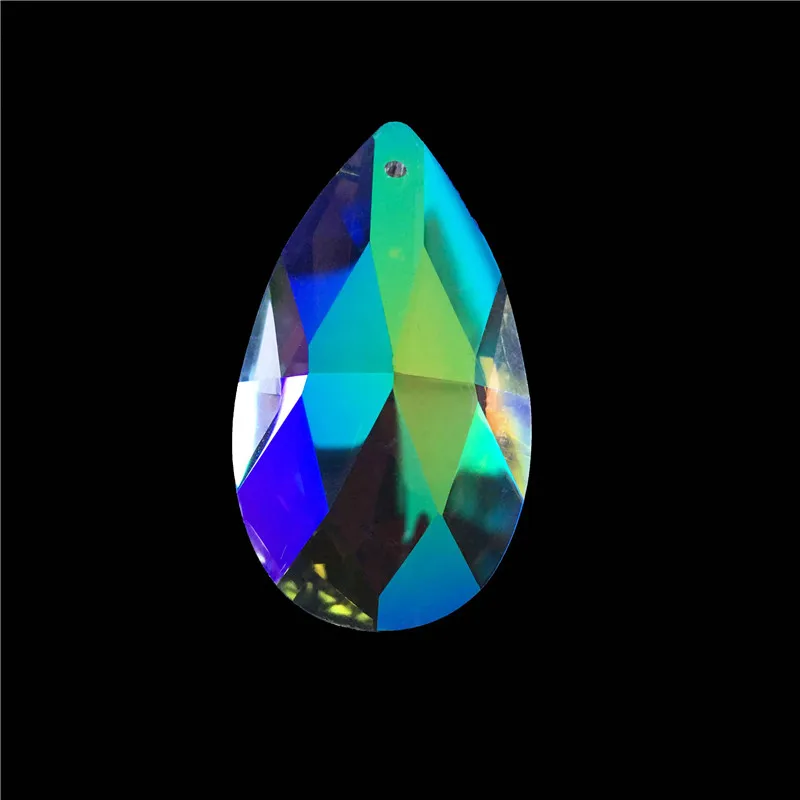 

150pcs/Lot 50mm Ab Color Crystal Chandelier Prism Pendant For Home/Wedding Decoration