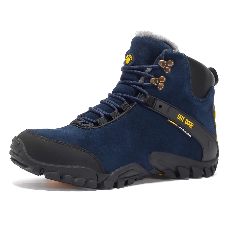 Fotwear/мужские зимние ботинки повседневные уличные ботильоны Теплая обувь в самые