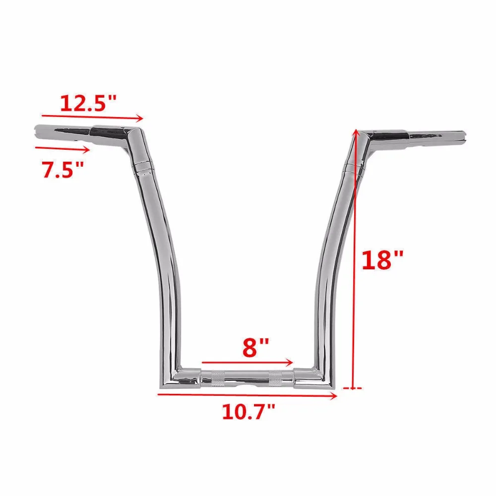 Мотоцикл 1-1/" регулируемая Ape вешалка руль для Harley Sportster XL 883 1200 48 Dyna Lowrider