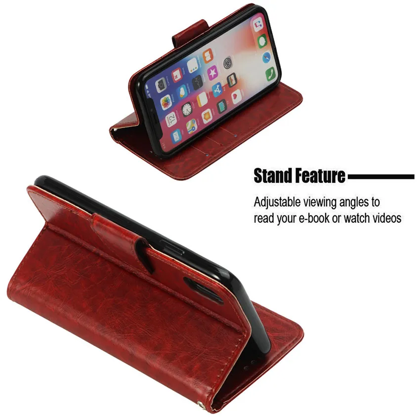 Wallet Bag Phone Case for iPhone X 6 7 8 Plus PU Leather Flip Case Stand Cover for iPhone 5 5E 6s Case Funda (22)