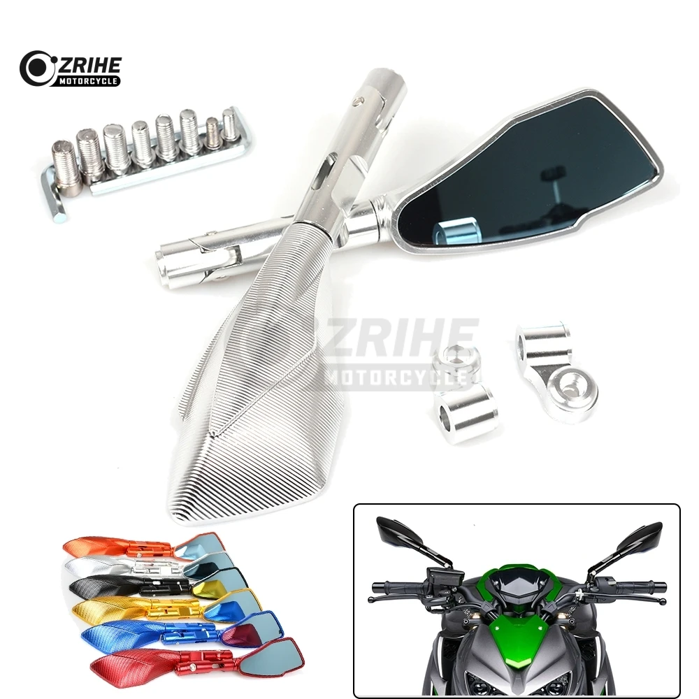 

For SUZUKI GSF Bandit 650 650S 1000 1200 1250 SV650 Motorcycle CNC Aluminum Rear View Adjustable Rearview Side Mirrors