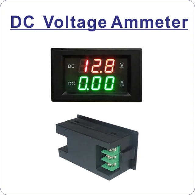 SZC06 DC8‑35V AC Digital Ammeter 0.3‑50A Measure Sierra Leone
