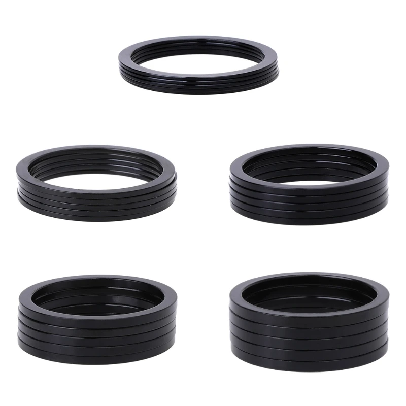 

5 Pcs Bicycle Free Wheel Washer Support Buttom Shaft Ultralight Aluminum Alloy