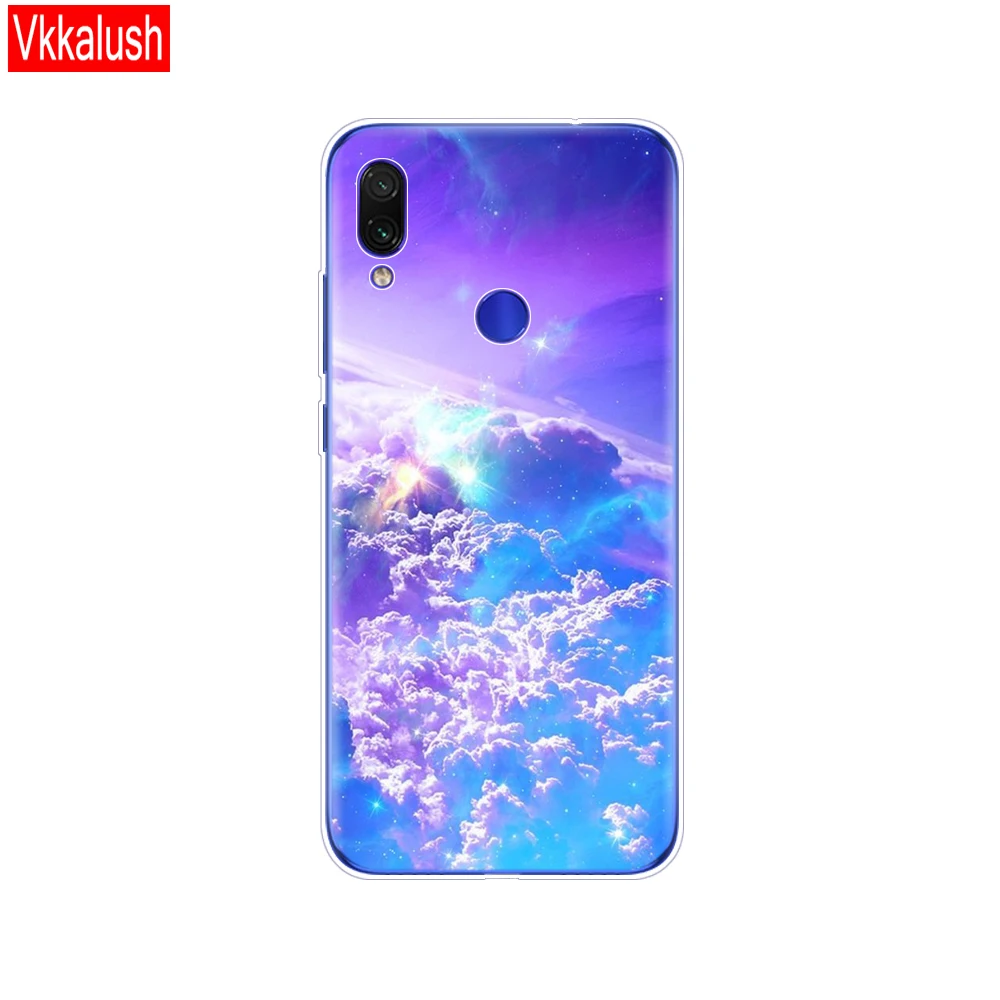 Чехол для Xiaomi Redmi Note 7, силиконовый мягкий ТПУ с рисунком, чехол для Xiaomi Redmi Note 7 PRO, 6,3 дюймов, Fundas Coque Redmi Note7, чехлы - Цвет: 80003