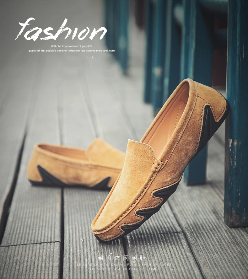 

Hot Sale Genuine Leather Driving Shoes Formal Moccasins Loafers Men Casual Shoes Breathable Flats Shoes Size 36-44 BN01-20 B1