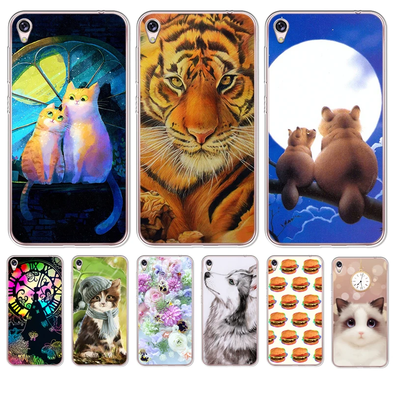For Asus Zenfone Live ZB501KL Max 3 4 Pro M1 ZB602KL ZC520KL ZC520TL Phone Case cover luxury Soft TPU cartoon cat Silicone etui |