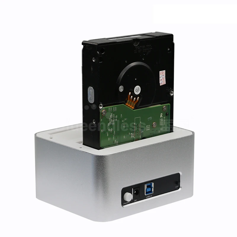 3pcslot 2 bay docking station hdd ssd 2.5''  (8)