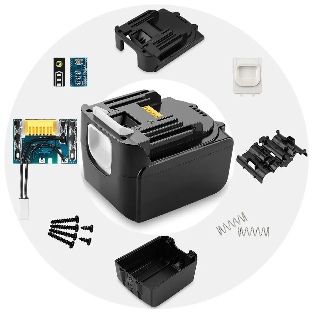 

PCB Case Cover for 14.4V Makita Power Tool Battery BCL1430 BCL1415