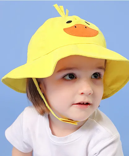 Летняя шляпа с sunhat мультфильма для детей Дети Открытый - Цвет: 50cm 1-2 Year Old