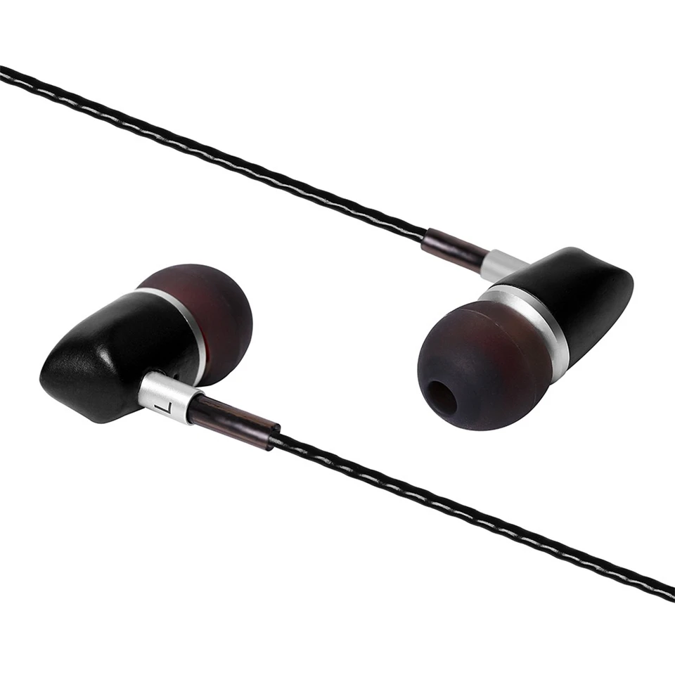 SIVGA M002 деревянные басы Hifi стерео dj монитор музыкальные динамические наушники