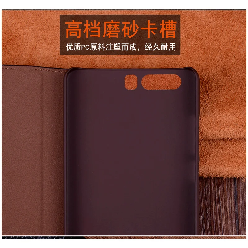 Чехол из натуральной кожи для Huawei P10/P10 Plus чехол накладка P 10 кожаный