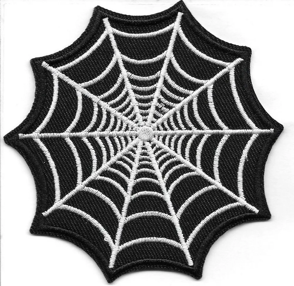 

Custom embroidery Patches spider badge Iron-On-Sew-On fast delivery factory direct no MOQ welcome to customize with your logo