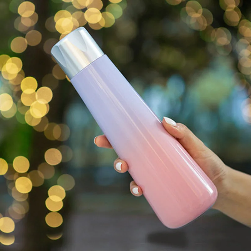 

400Ml Smart LED Digital Vacuum-Insulated Thermal Mug Double Wall Stainless Steel Flask Bpa-Free My Water Bottle Gift Set