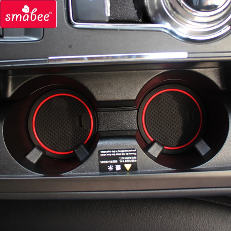 

Smabee Anti-Slip Gate slot mat For Ford Mondeo Fusion 2013 ~ 2019 Rubber Cup Non-slip mats Interior Accessories Car sticker