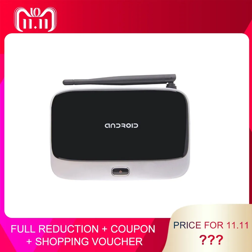 

CS918 Android 4.4 Smart TV Box 2GB + 16GB Quad Core Bluetooth Quad Core 3G 4K WIFI Set Top Boxes HD 1080P with Remote