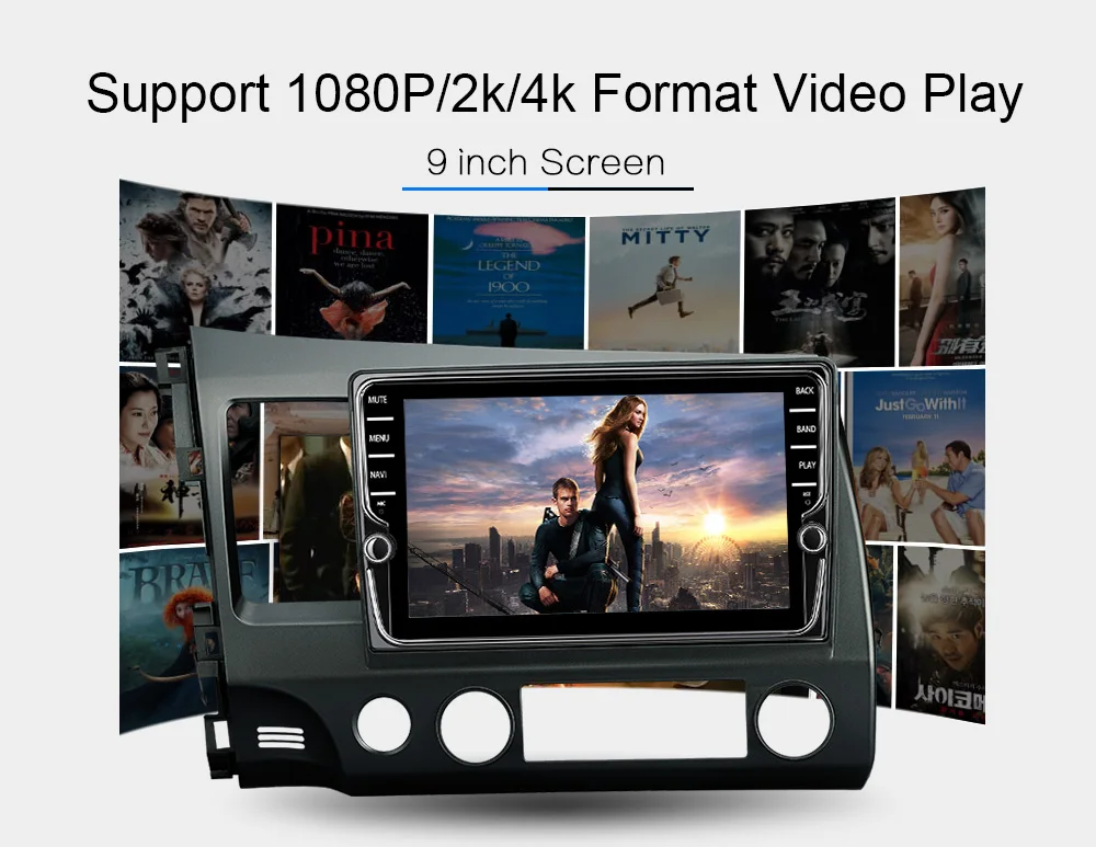 Best FUNROVER android 8.0 2 din car dvd for honda civic 2006-2011 navigation gps car radio video stereo multimedia player 2G RAM 32G 6