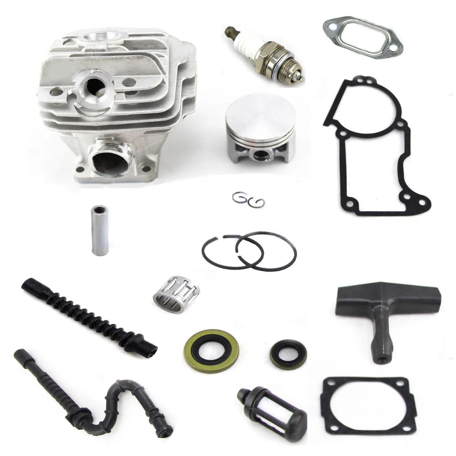 

2018 Cylinder Piston Head Gasket Ring Top End For STIHL 026 MS260 PRO Chainsaw H