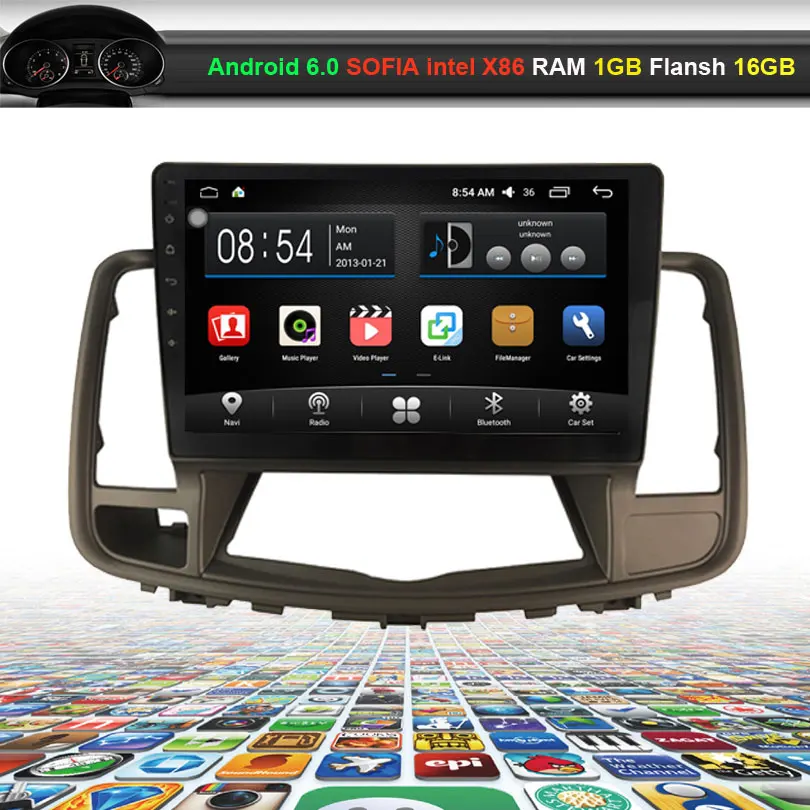 

10.2 inch Car Video Audio Player for NISSAN Teana 2009 with GPS Navigation Bluetooth Wifi (NO DVD)