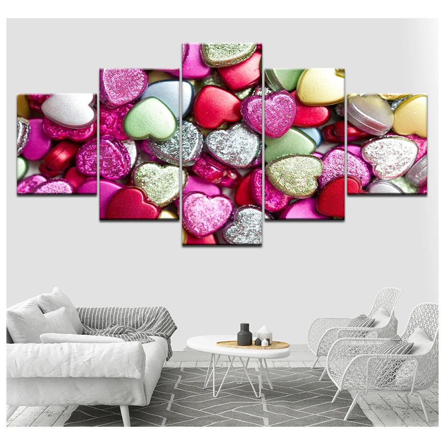 

diy 5d diamond painting Heart full square diamond mosaic cross stitch diamond embroidery Colorful Stone, wall art