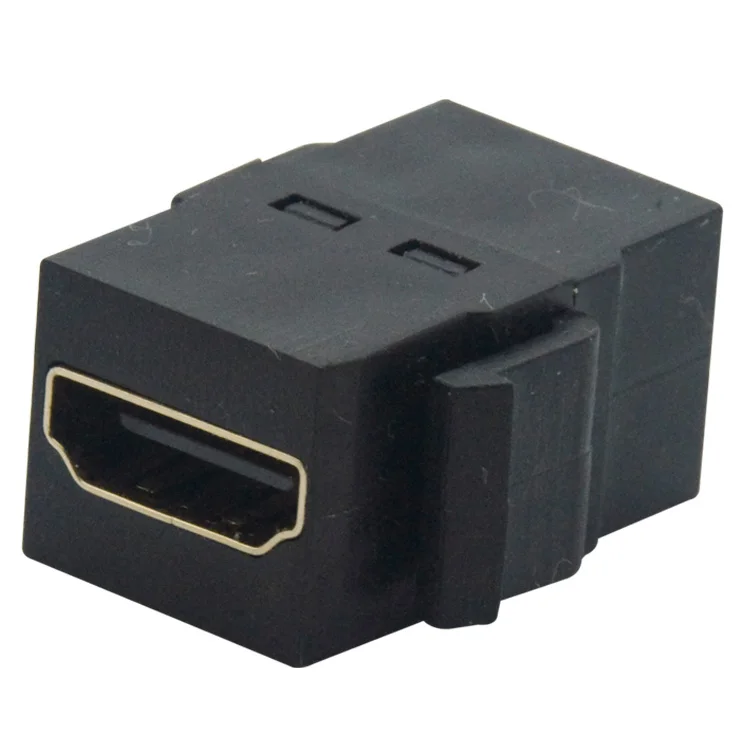 Стиль keystone HDMI разъем с черным цветом