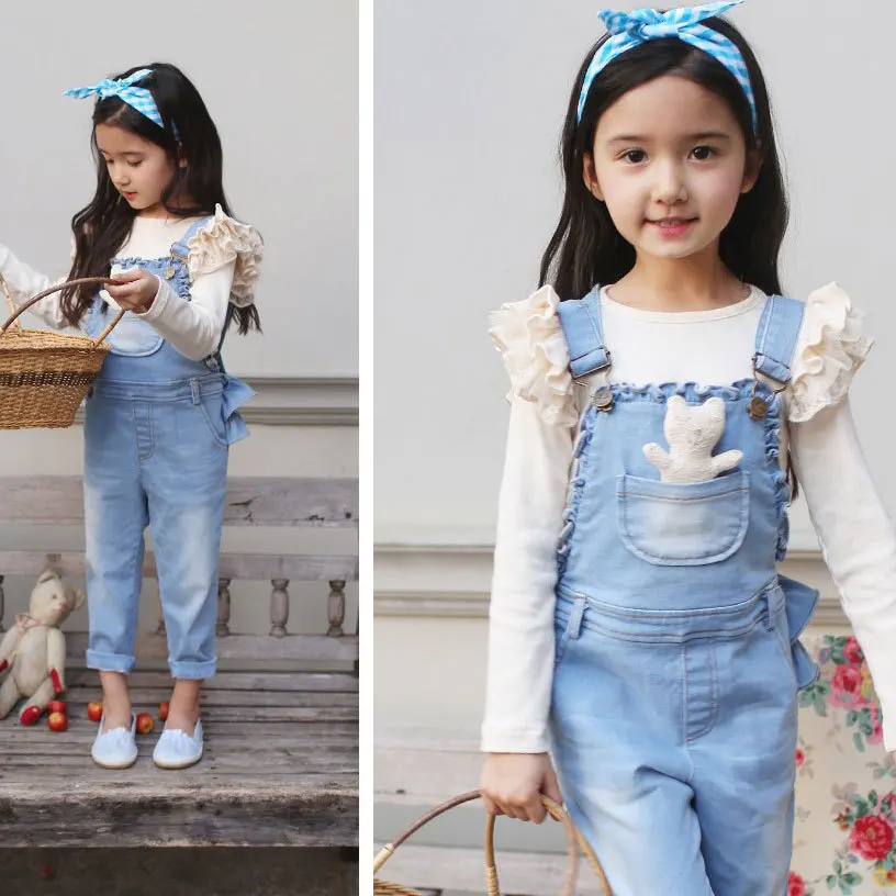 young girls overalls