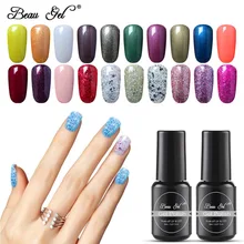 Beau гель-праймер Гель-лак для ногтей 8 мл чистый цвет дизайн ногтей Гель-лаки для ногтей Полупостоянный УФ светодиодный основа лак для ногтей