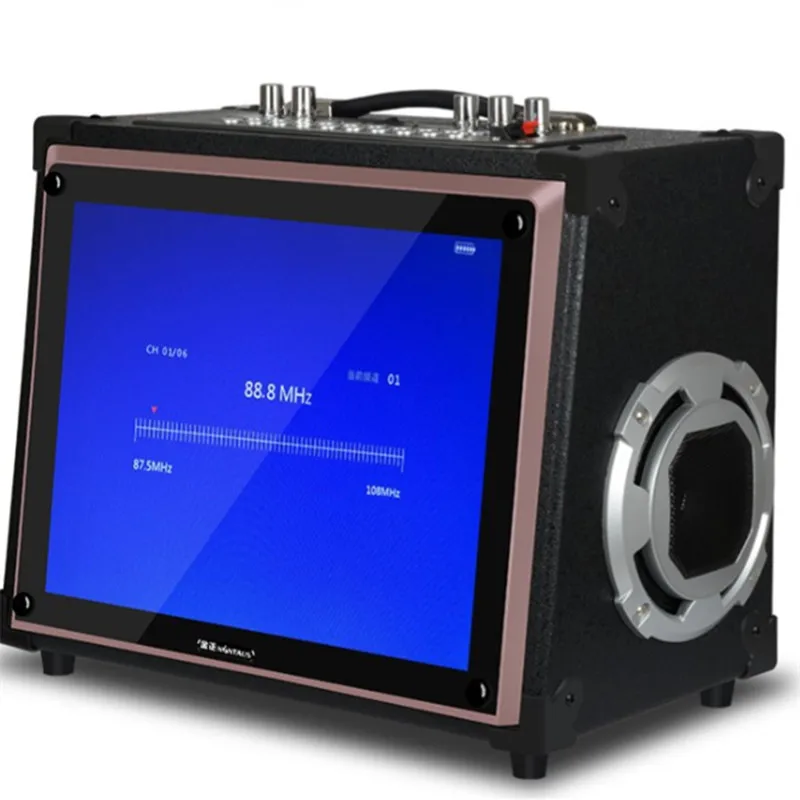 Портативная высокомощная Bluetooth колонка стерео K трек видео аудио беспроводной MP3