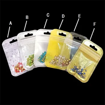 

5.5cm*9cm Self Seal Zipper Plastic Retail Packaging Bag, Zip Lock Party Bag Package Hang Hole 3000Pcs/lot