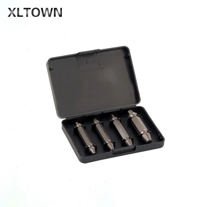 

XLTOWN high quality 4 sets of steel S2 double broken head screw screw remover electric screwdriver bit drill bit accessories