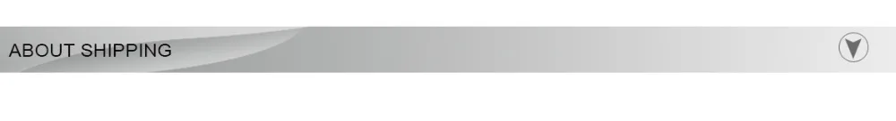 ABOUT SHIPPING
