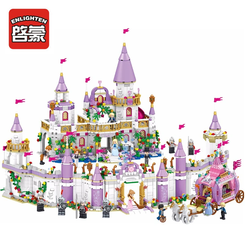 

Compatible Friends Princess Windsor's Castle Bricks DIY Model Building Blocks Kit Toys Girl Birthday Christmas Gifts