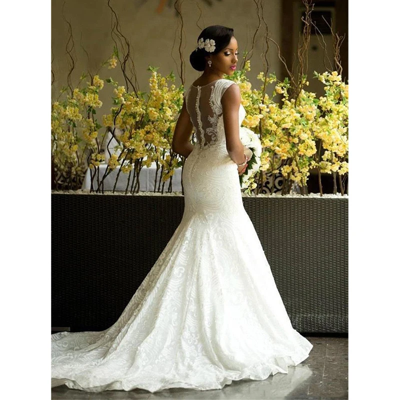2019-garden-wedding-dresses-mermaid-illusion