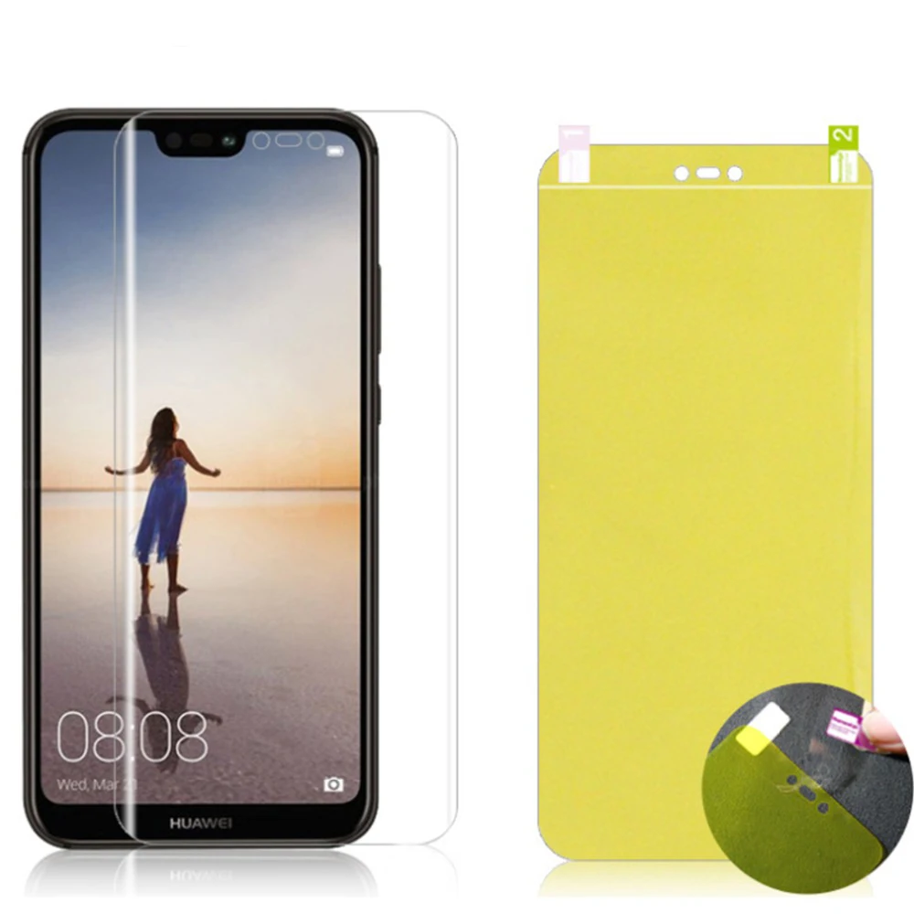 

Full Coverage For Huawei P9 P10 P 10 lite Hydrogel Screen Protector for Huawei Huawei P20 Lite Soft TPU Protective Film