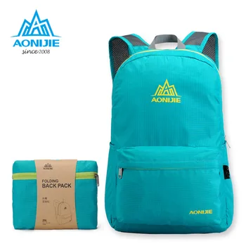 

AONIJIE Outdoor Foldable Travel Backpack Waterproof Breathable Light Camping Hiking Pack Portable School Bags Nylon Sports Bag