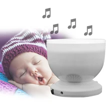 RGB LED Bulb DC Night Light Rechargeable Aurora Master Table Lighting Kids Children Micro Wave Projector Lava Lamp & Music