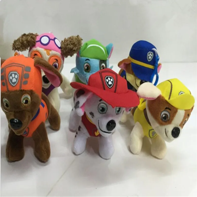 

Hot Sell Paw Patrol Dog 13 CM Cute Cartoon Anime Stuffed Doll Plush Toys For Children Gifts