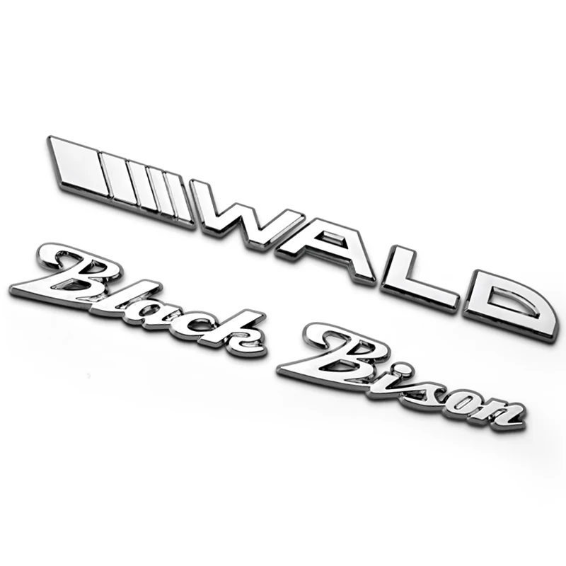 Dsycar 1 шт. 3D металлический WALD Black Bison автомобильный боковой крыло задний багажник эмблема значок наклейки для Mercedes-Benz E S, аксессуары