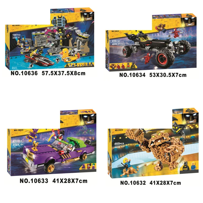 

Batman Movie Batcave Break-in Man-Bat Bricks Set Building Block Toys Batman Compatible with Legoings batman 70909 70808 70907