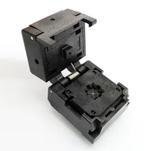 QFN28 MLF28 WLCSP28 Burn in Socket Test Adapter Pin Pitch 0.4mm IC Body Size 4x4mm Clamshell Test Socket qfn56 mlf56 wlcsp56 burn in socket adapter pin pitch 0 4mm ic body size 7x7mm np506 056 027 c g open top test socket