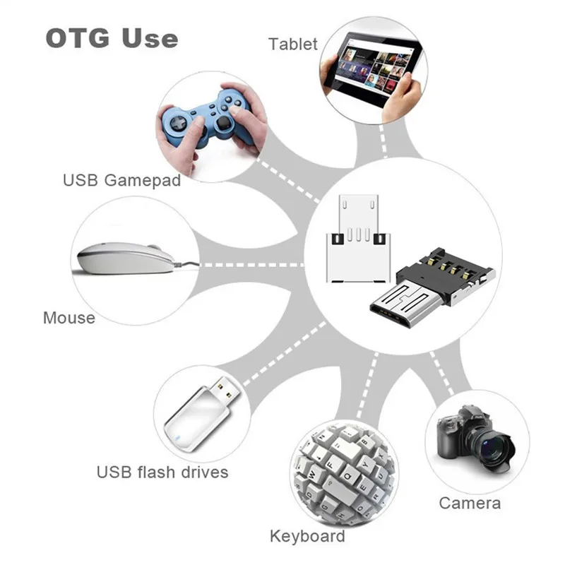 micro usb otg adapter 12
