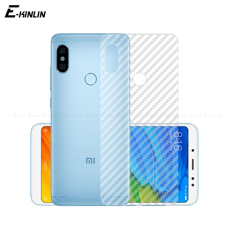 

Soft Back Cover Screen Protector For Xiaomi PocoPhone Poco F1 Redmi Note 5 AI 5A 4X 4 Prime Pro 3D Carbon Fiber Protective Film