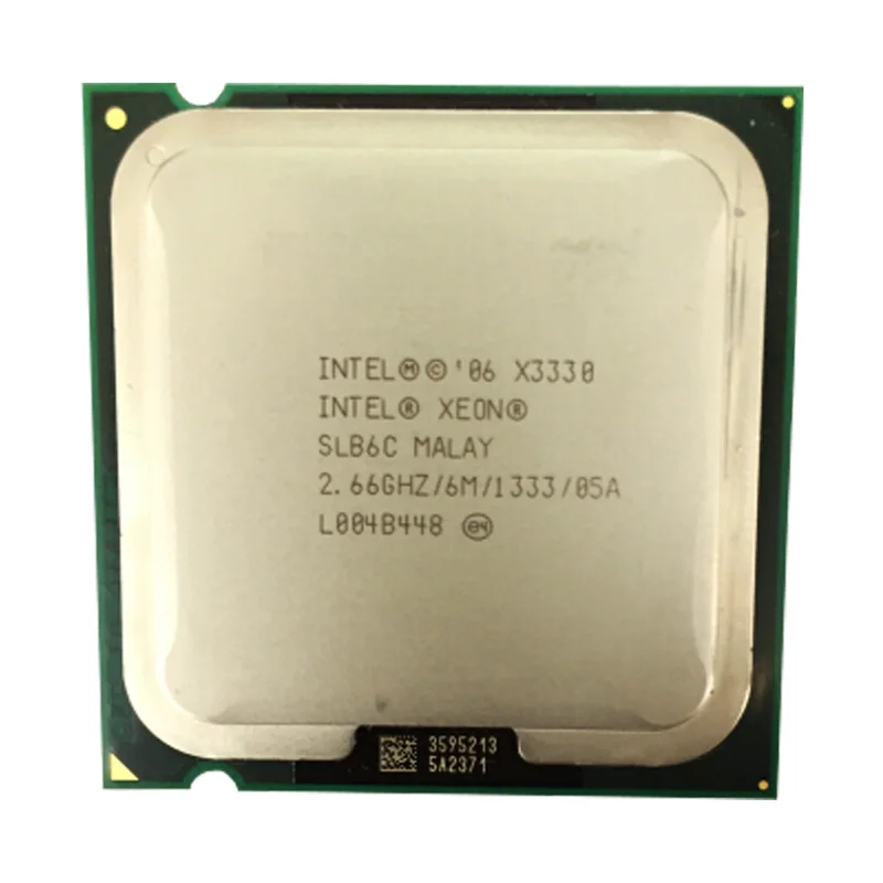 

INTEL Xeon Quad Core X3330 cpu (2.66GHz /6M Cache /FSB 1333 )still have sale Intel X3330 LGA775 CPU